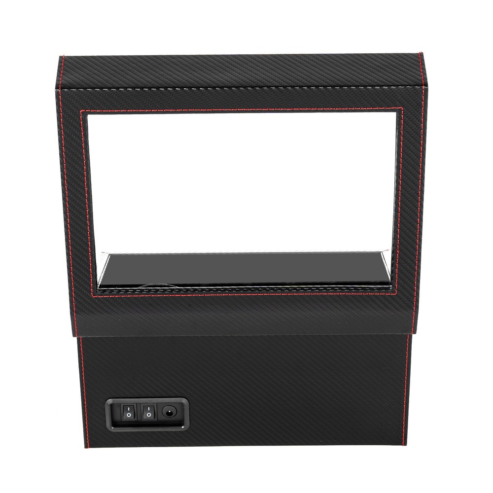 Automatic Rotation Wristwatch Display Box 4+6 Compartments Storage Case Self