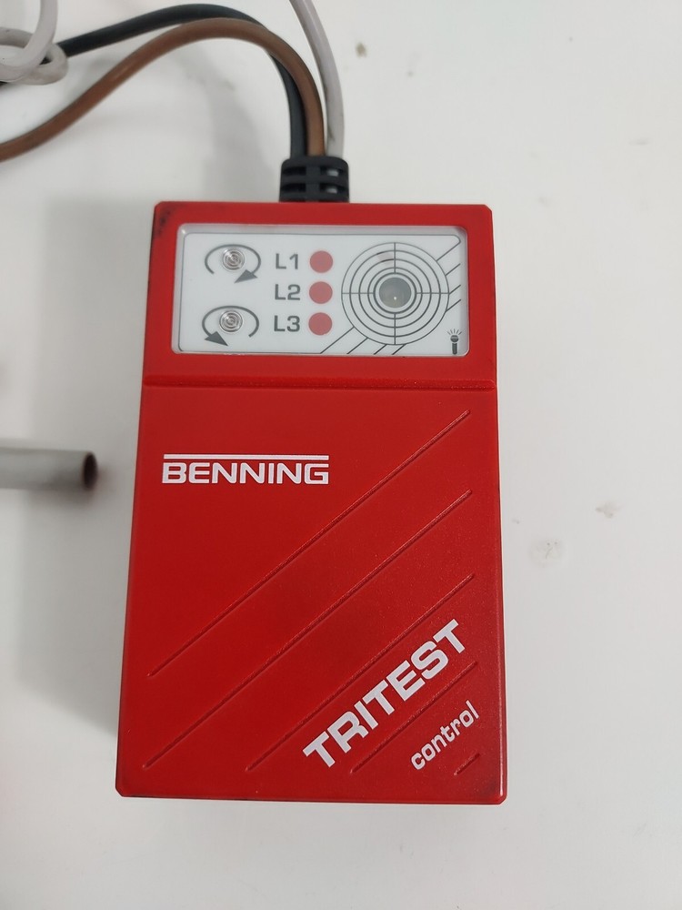 BENNING ROTATING DIRECTION INDICATOR 400-690vac TRITEST Control