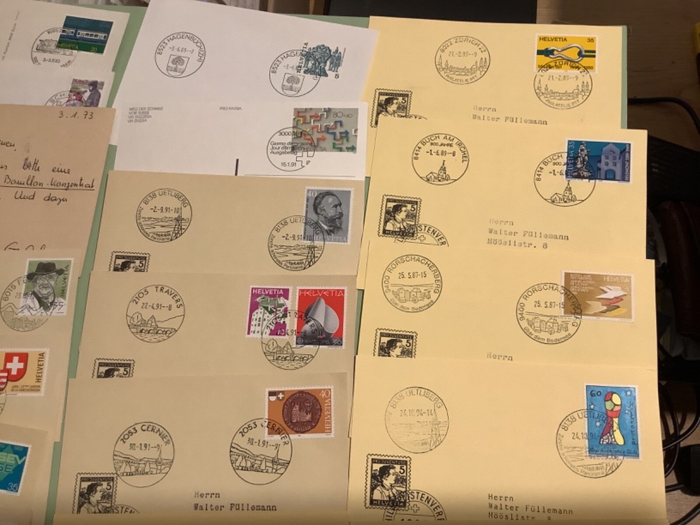 Switzerland postal postcards 27 items Ref A2217