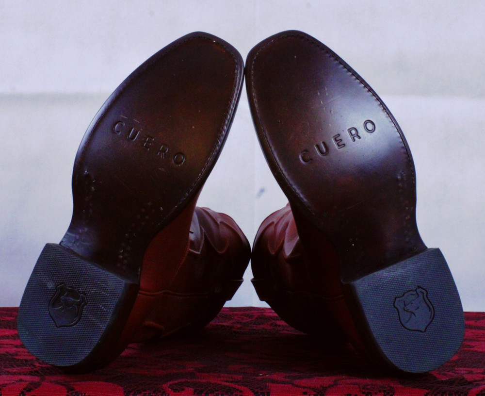 Cuero The Cavalier Handcrafted Leather Boots - Cherry