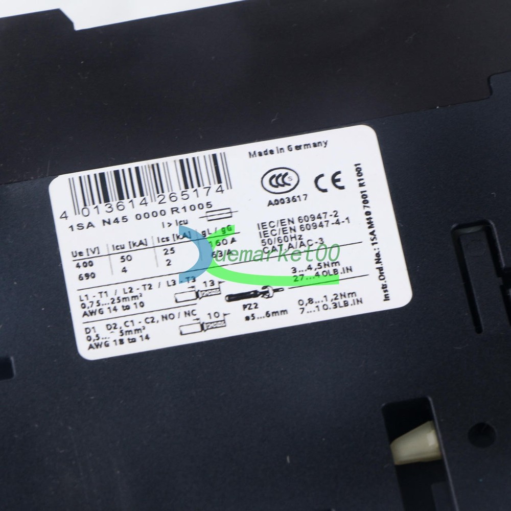 1PCS NEW ABB MS450-40 ABB motor starter