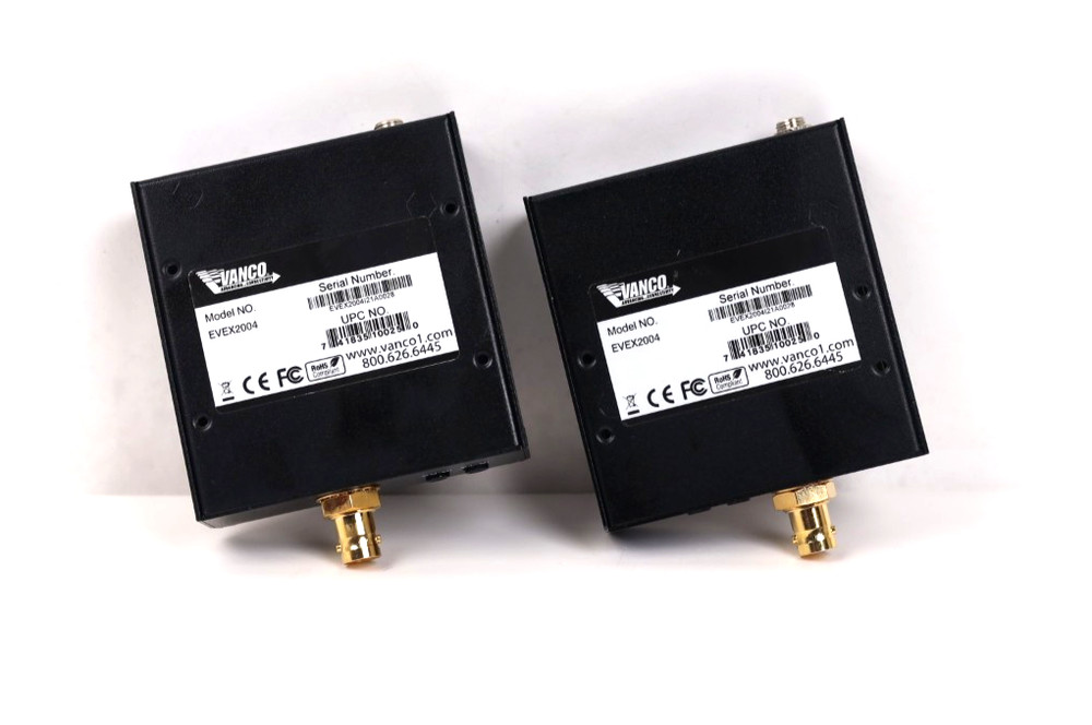 Vanco Evolution EVEX2004 HDMI Over Single Coax Extender u566