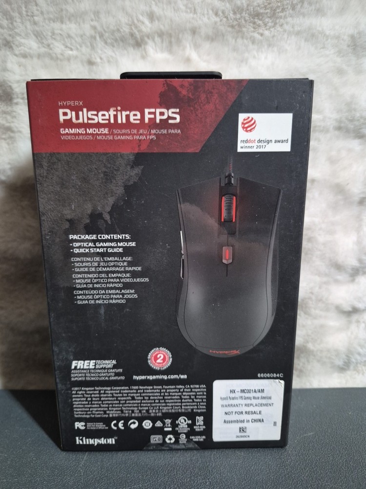 Hyperx Pulsefire FPS Gaming Mouse Wired HX-MC001A/AM