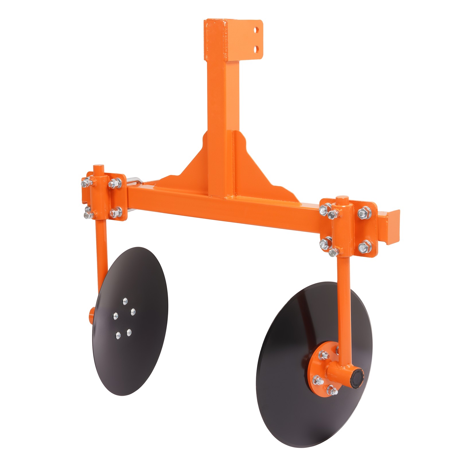 3 Point 48" Adjustable Disc Bedder Disc Harrow Fits Cat 1 Tractors, Quick Tach