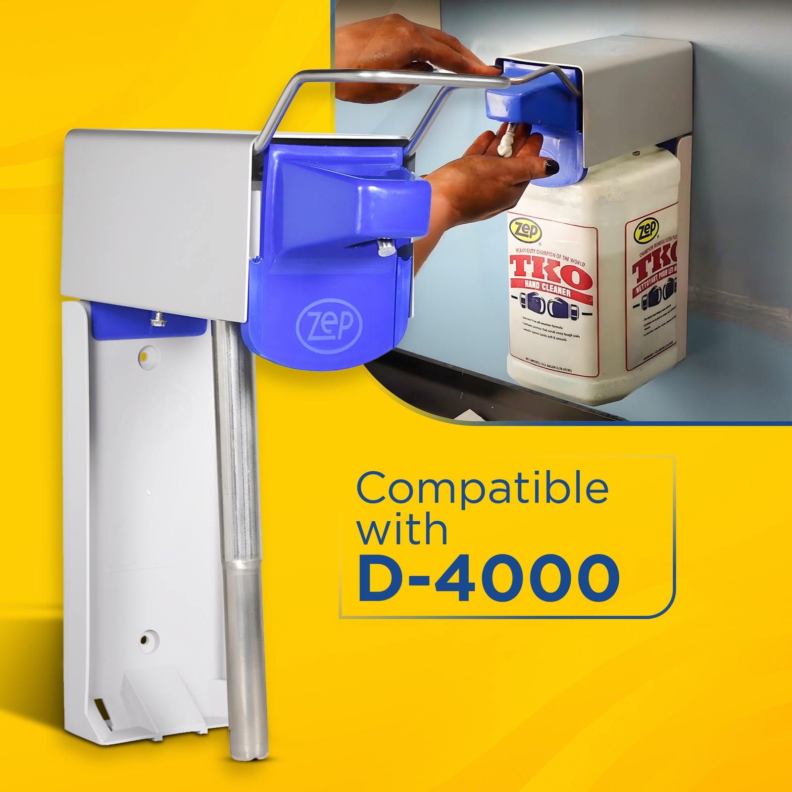 Zep Heavy-Duty TKO Hand Cleaner - 1 Gallon (Case of 4) R54824