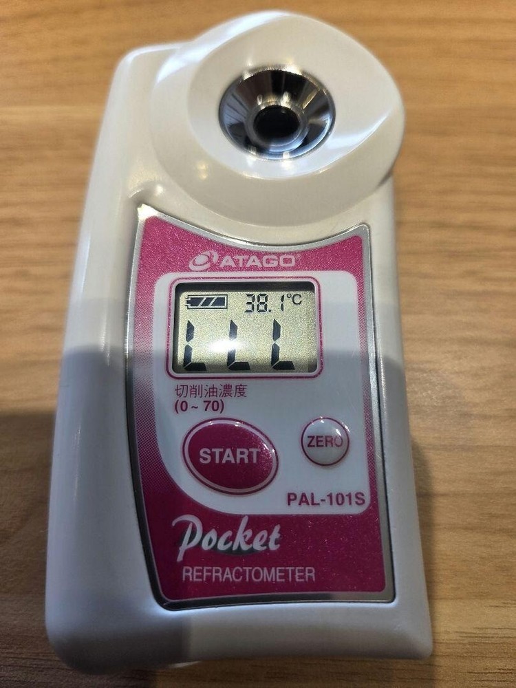 ATAGO Pocket Refractometer PAL-101S cutting oil concentration meter