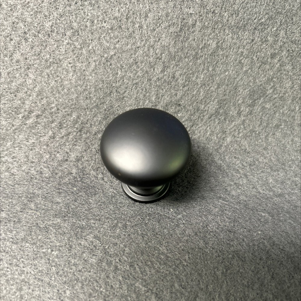 1-3/16" Atlantic Knob Flat Black