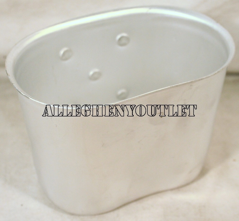Aluminum GI Style 1 Quart Canteen Cup Butterfly Handle FITS 1QT PLASTIC CANTEEN