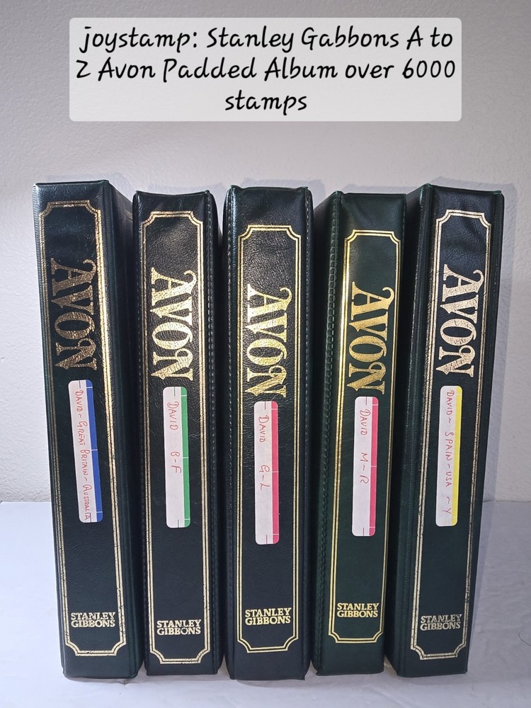 Joystamp: Luxurious STANLEY GIBBONS Avon Album With A to Z Countries W/W 6000+