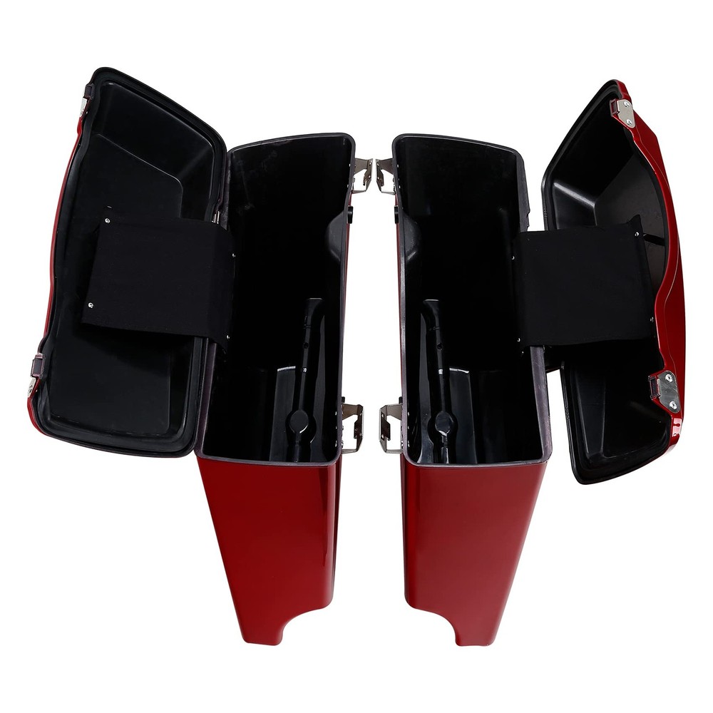 5" Stretched Saddlebags For Touring Models 1993-2013