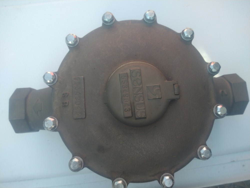 SENSUS 55349043 BRASS WATER METER 2''