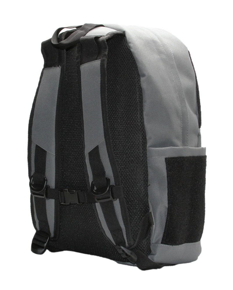 HEDiGEAR Base Backpack (Gray) – Medium 17L Backpack with Hook & Loop Panels f...
