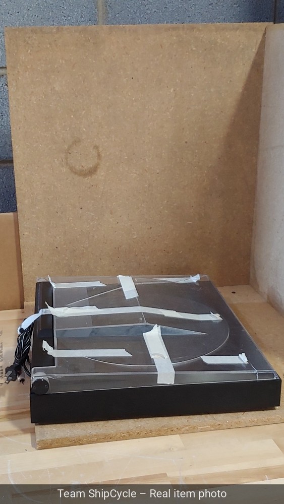 Sansui PL35 Automatic Direct Drive Linear Tracking Turntable Black 1980s G2U