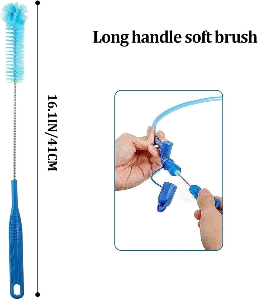 Reservoirs Backpack Accessories Hydration Bladder Cleaning Kit with Flexible Lon