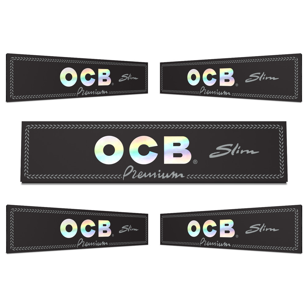 OCB Premium King Slim Rolling Papers (5 Booklets)