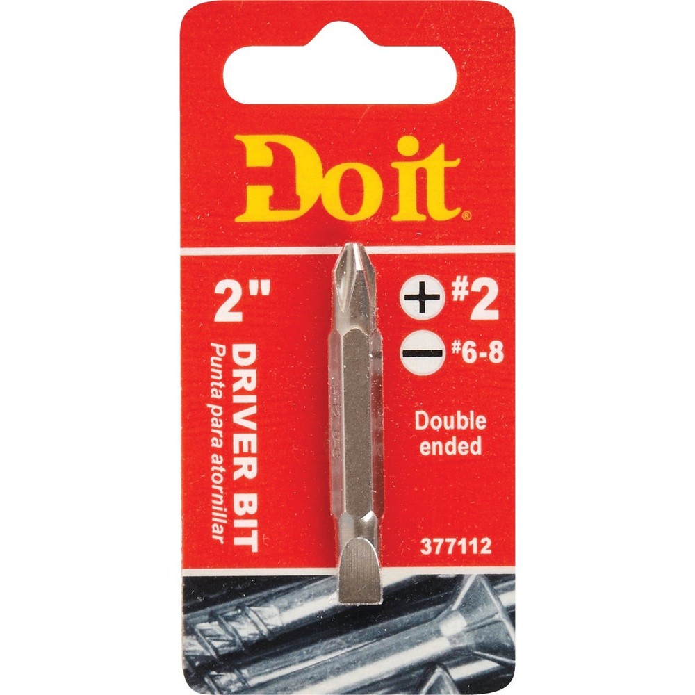 Do it Phillips #2 Slotted Double-End Screwdriver Bit 308801DB SIM Supply, Inc.