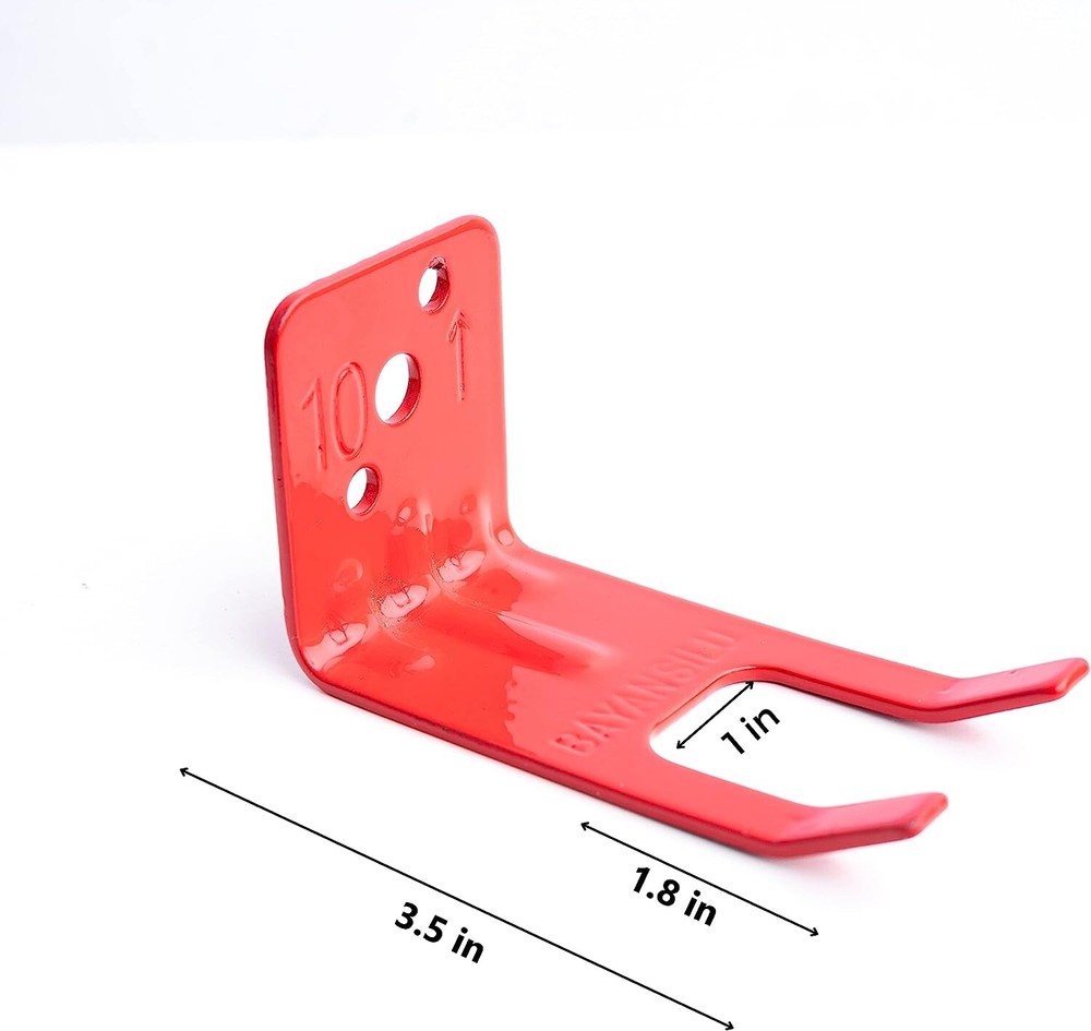 🔥🧯2-FORK STYLE WALL MOUNT 5/10 & 20lb. SIZE FIRE EXTINGUISHER (AMEREX) BRACKET