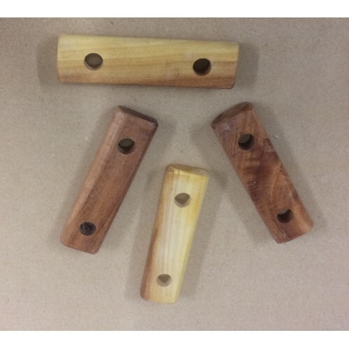 16 Tent rope tensioners dogbones for 3/8" rope hardwood SCA Civil war