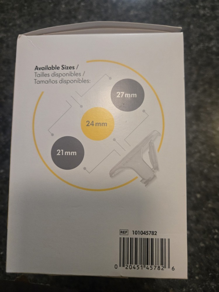 NEW Medela Breast Shield 24mm , 2pk