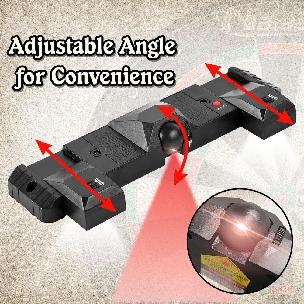 Laser Dart Throw/Toe Line Marker Elevate Your Dart Game