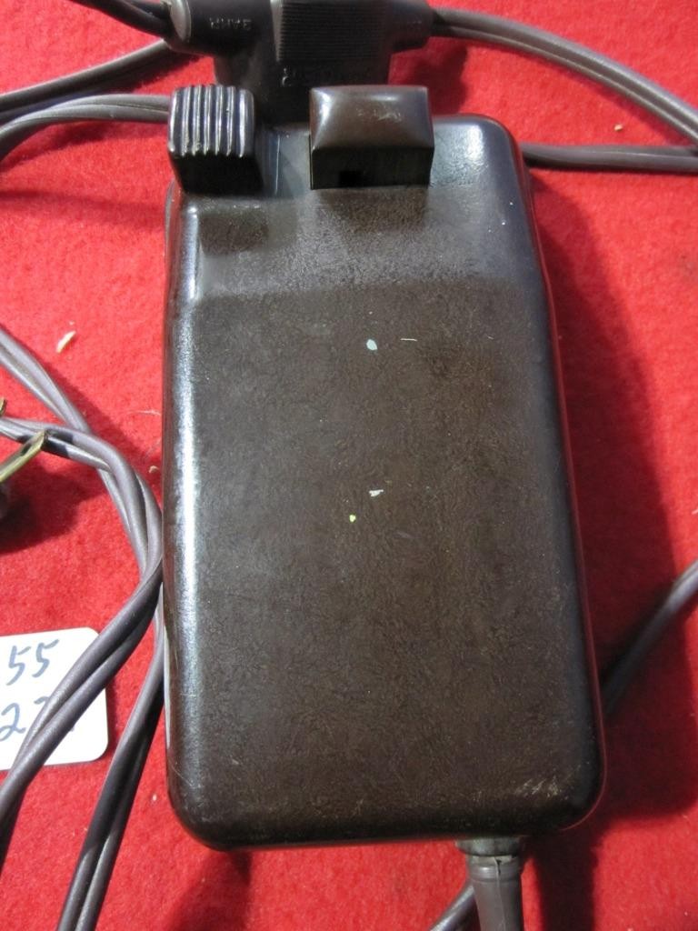 1955 Singer Featherweight 221 Sewing Machine Foot Controller & CORDS 194584