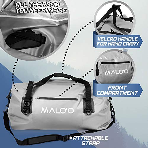 Roll-Top Duffle 60L Grey