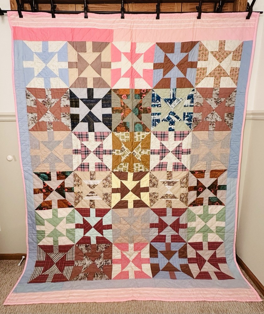 Handmade Patchwork Cotton Quilt