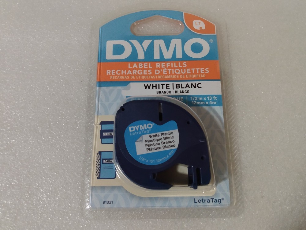 DYMO Portable Printer Handheld Label Maker Black Silver Letratag 100H w Labels