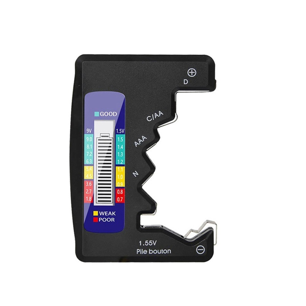 Battery Tester Battery Check Black Capacitance Detector Diagnostic Tool