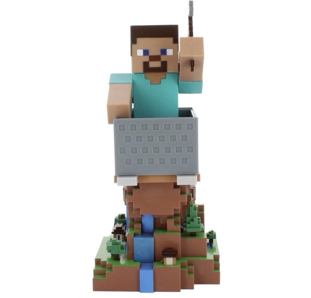 Minecraft Steve Gaming Accessories Holder Controller Stand & Phone Holder