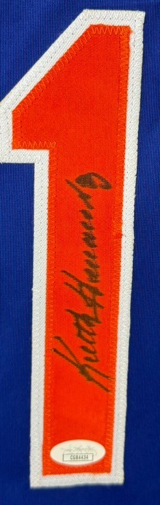 Keith Hernandez autographed signed jersey MLB New York Mets JSA COA