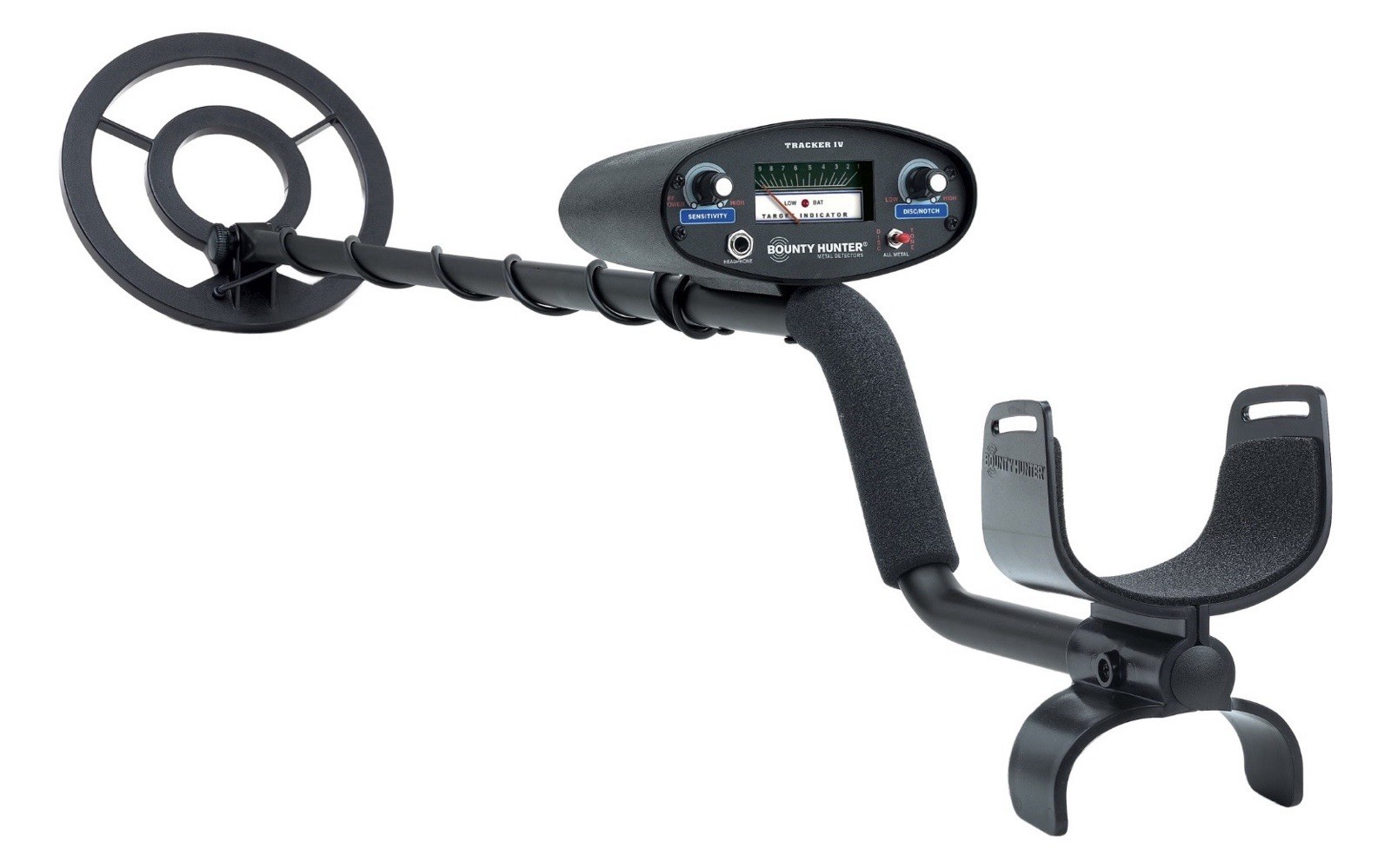 Bounty Hunter Tracker IV Metal Detector Waterproof Coil