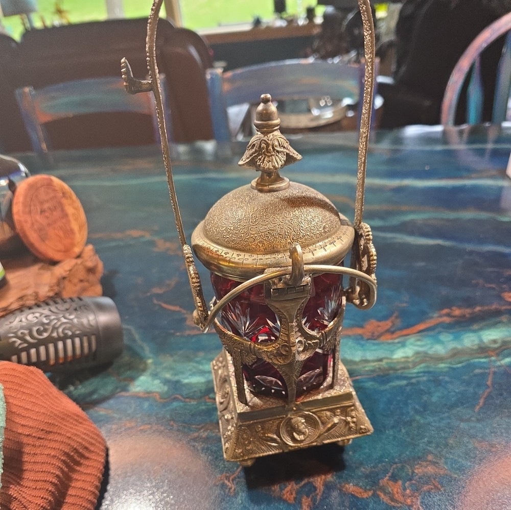 Vintage Antique Pickle Castor