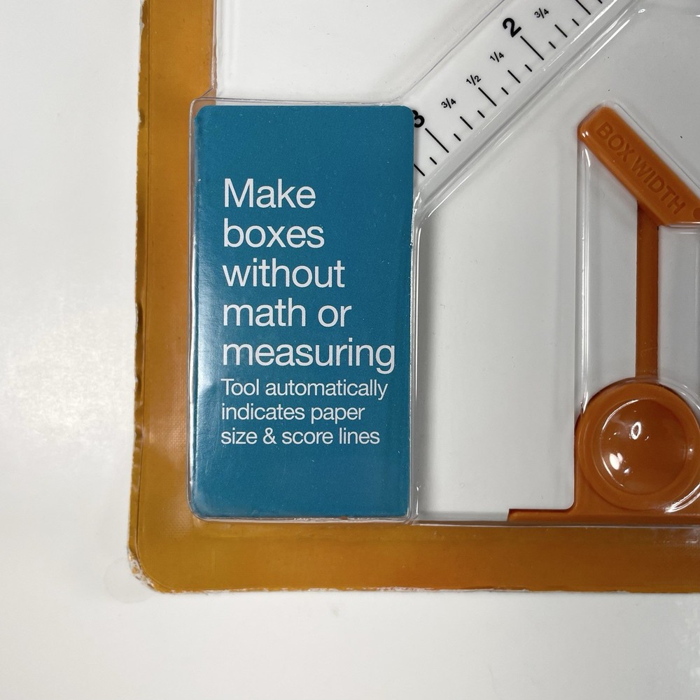 Fiskars Box Envelope Bow Making Tool Box Maker 119310-1002