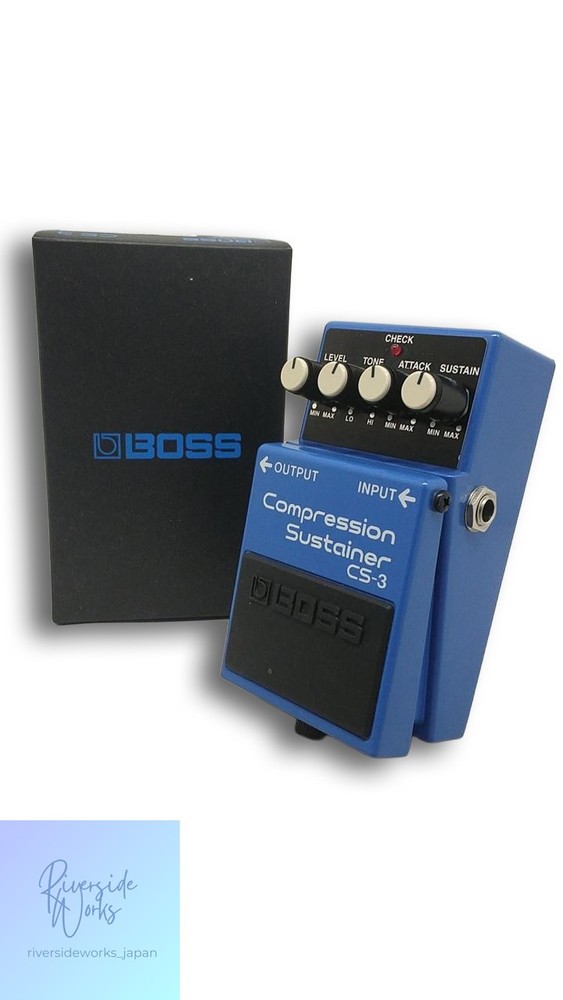 BOSS CS-3 Compression Sustainer Effects Pedal Guitar Used JP