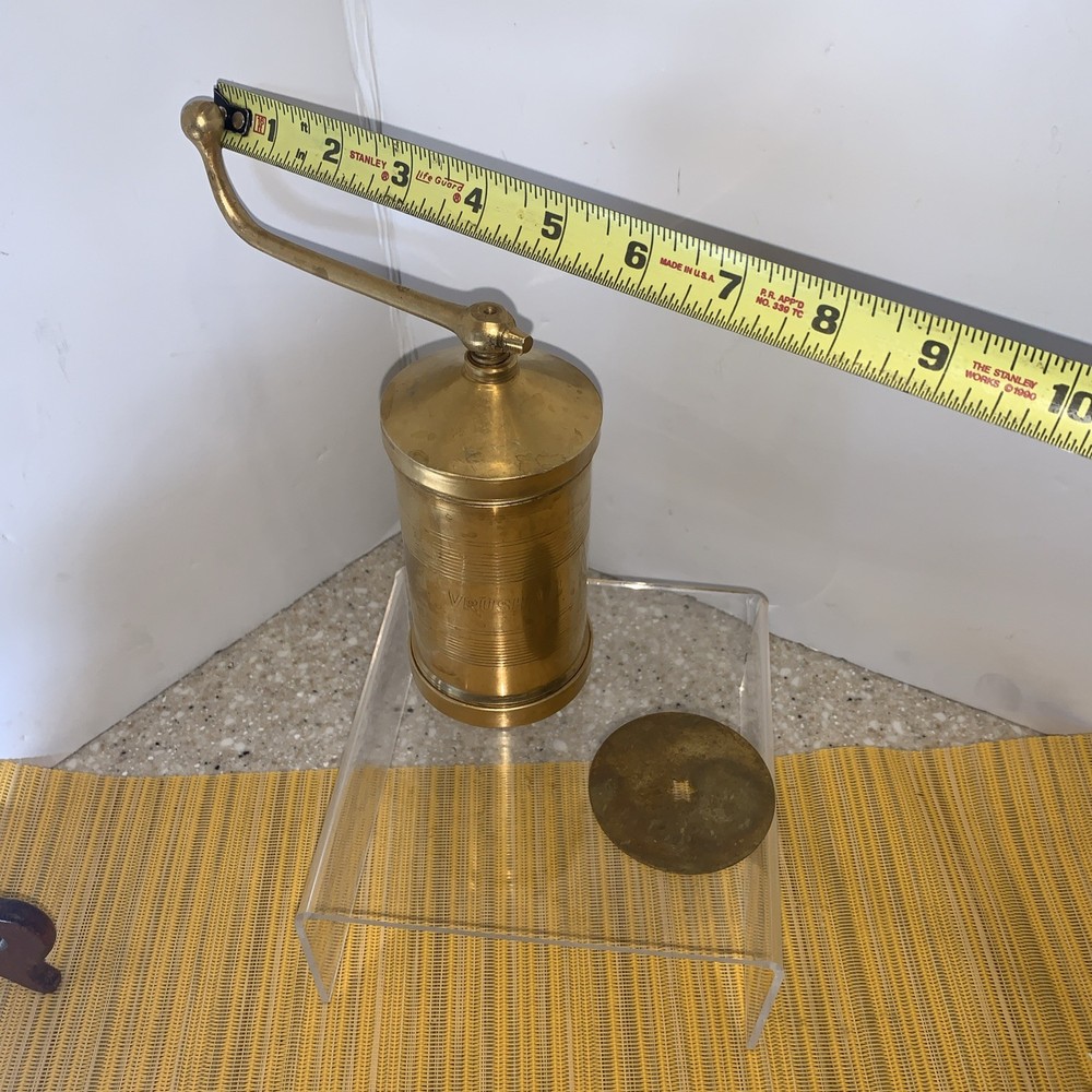 Brass Vrushali Cookie Press with Interchangeable Discs Indian