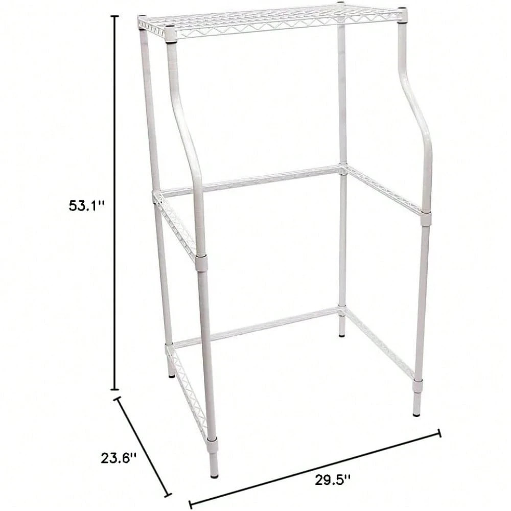 Compact Laundry Stand, MCSLS12W