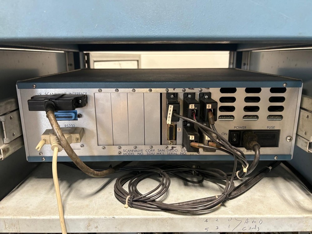 Scanivalve Corporation Multiple Scanivalve System w/ Digital Interface Unit