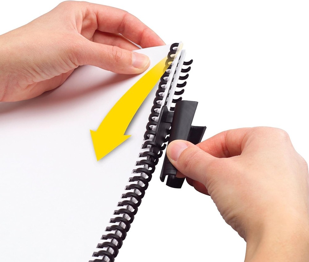 Lightweight ProClick P50 Binding Machine - 6 Sheet Capacity, Ideal for Students