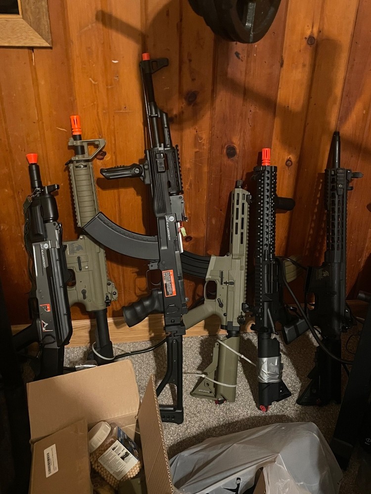 Massive airsoft lot