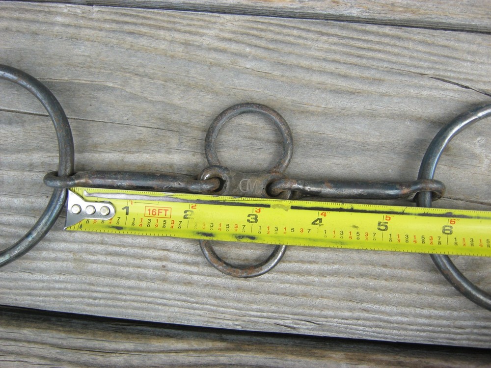 DM Lifter Figure 8 Loose Ring Snaffle Bit 30055