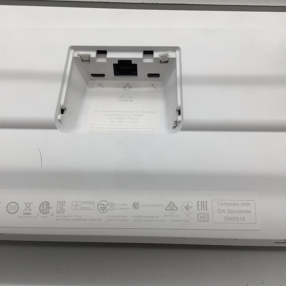 Cisco CTS-CTRL-DV10 V01 Telepresence Touch 10 Controller