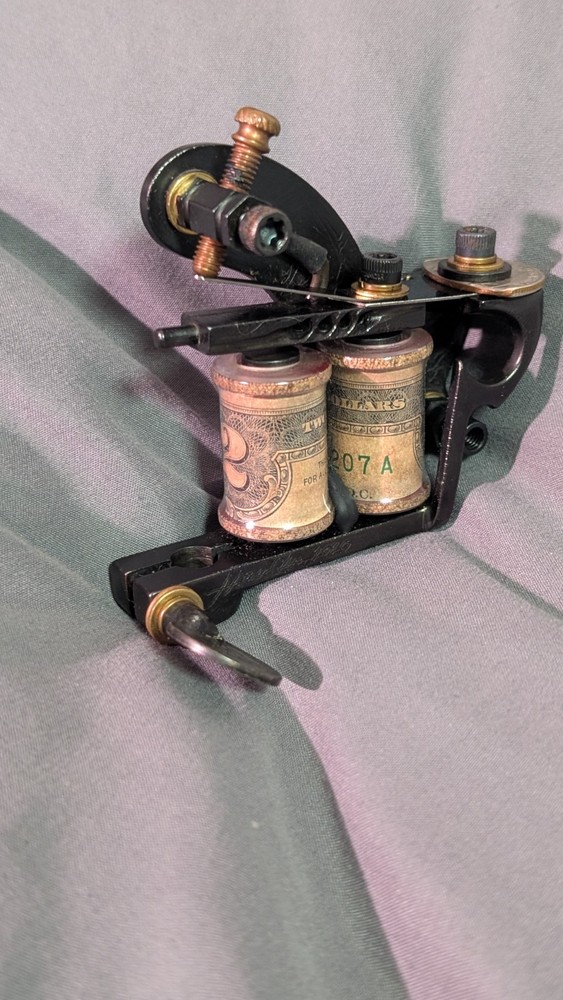 Aaron Cain Carved Walker Tattoo Machine