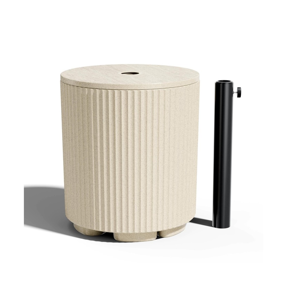 Outdoor Umbrella Base Beige