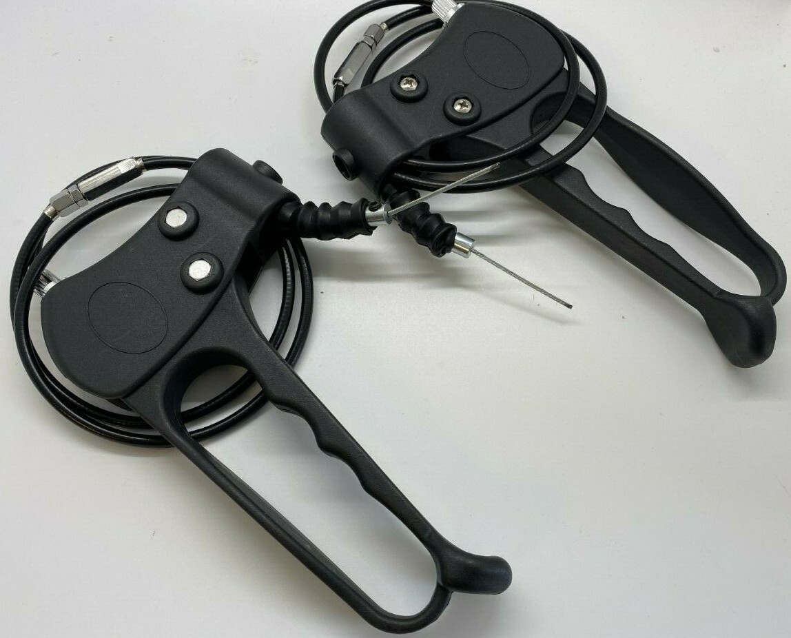 Hand Brake & Cable for Drive Medical Durable 4-Wheel Rollator 9502F1025701- Pair