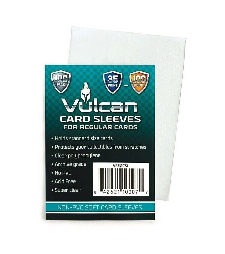 3x4 Vulcan Card Sleeves Pack