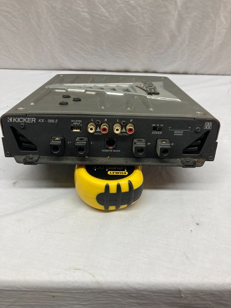 Kicker KX350.2 Amp.** Tested working.