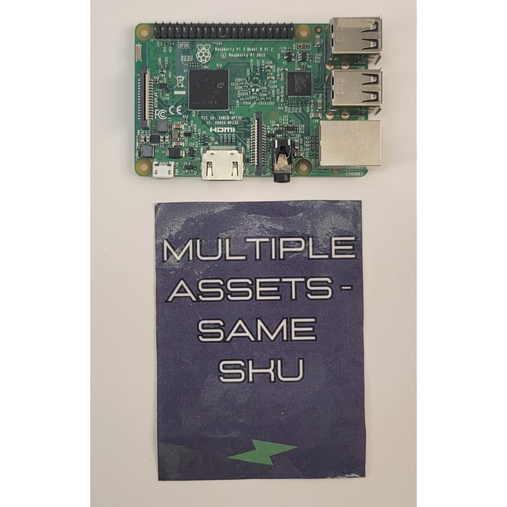 Raspberry Pi 3 Quad Core Broadcom CPU 1GB Ram - NO OS, No Power Supply