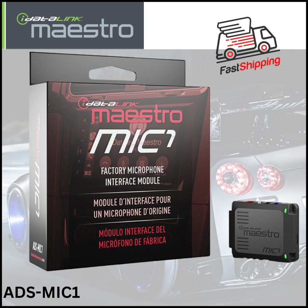 iDATALINK MAESTRO ADS- MIC1 / FACTORY OEM BLUETOOTH MICROPHONE RETENTION ADAPTER