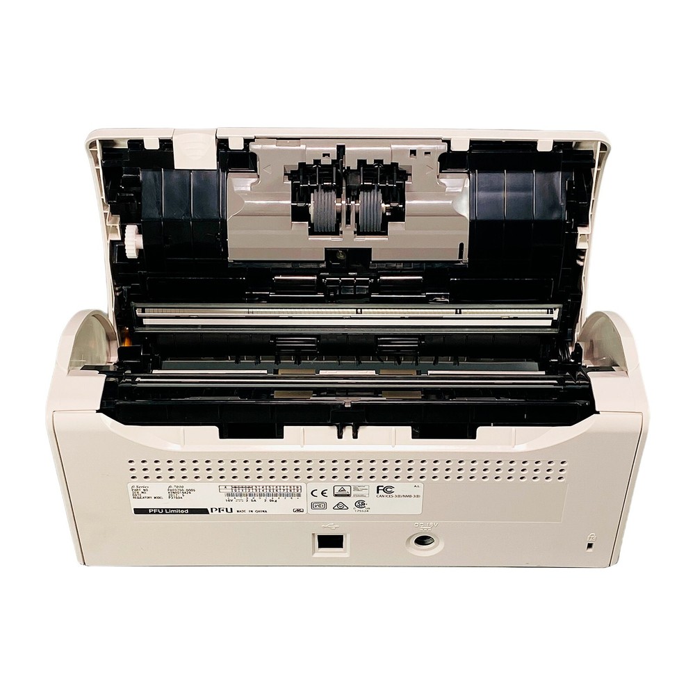 Fujitsu Fi-7030 ADF Color Duplex Document Scanner USB 2.0 NO TRAYS w/Bundle
